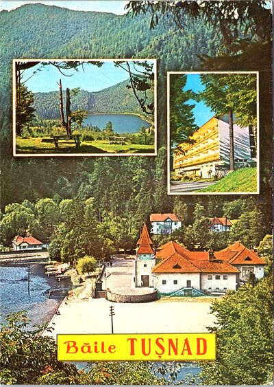 Hotel Ciucaș; Vista; Lago de Santa Ana