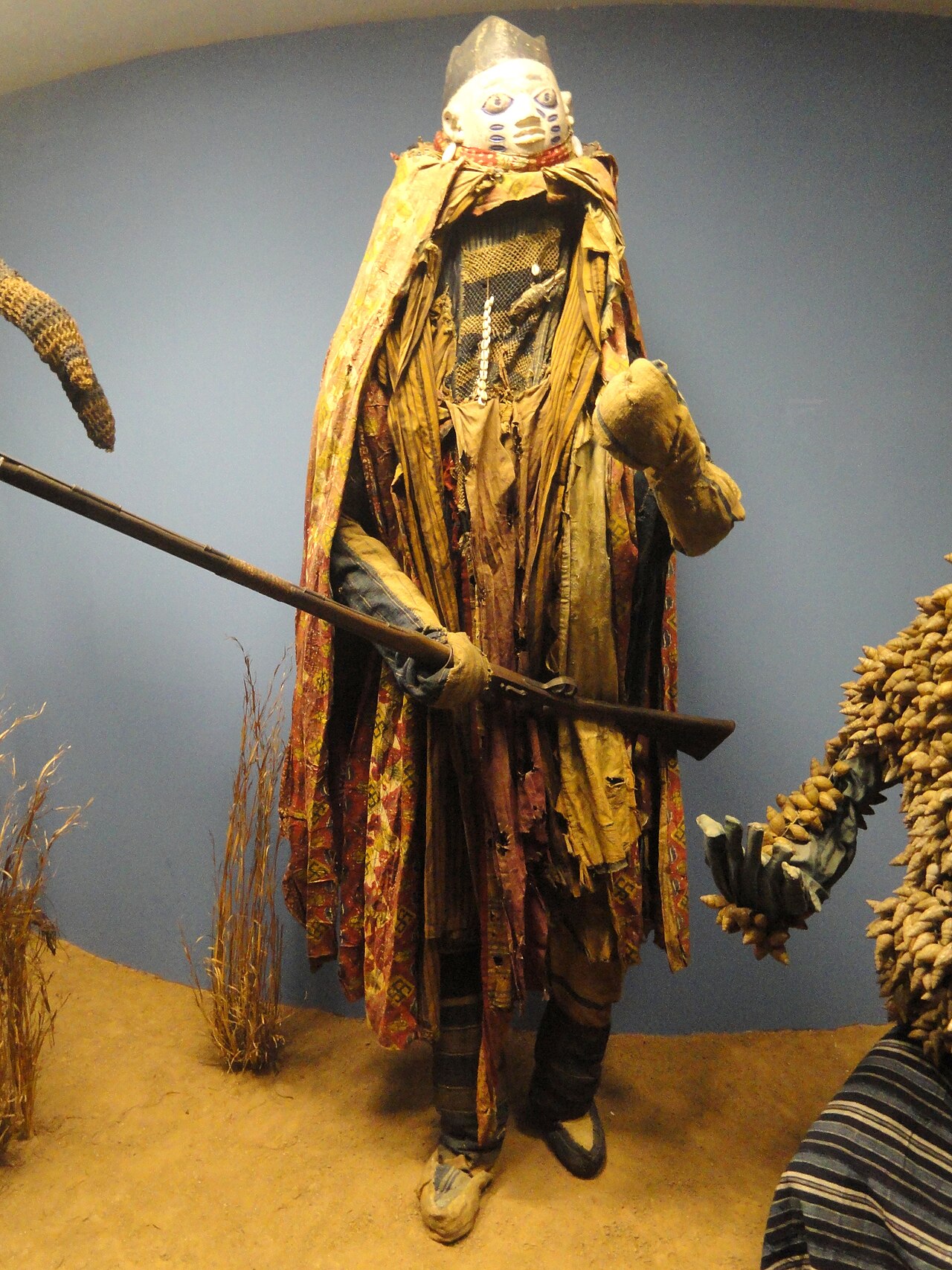 Bailarina de la Sociedad Gelede Yoruba