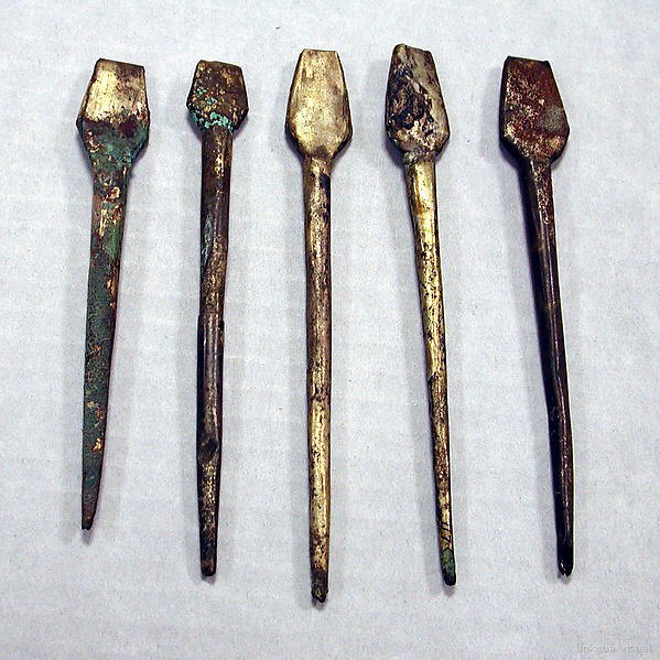 Hammered Silver Miniature Spatula
