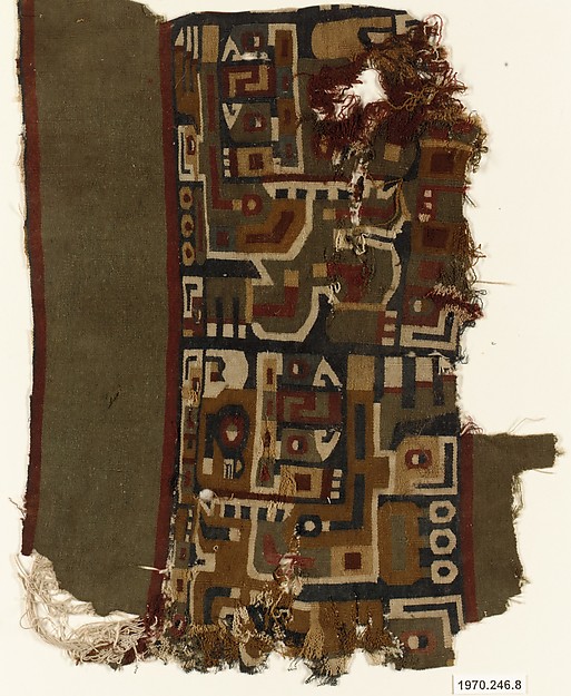 Tunic Fragment — Wari