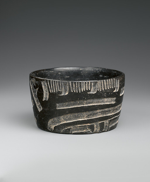 Blackware Bowl — Olmec
