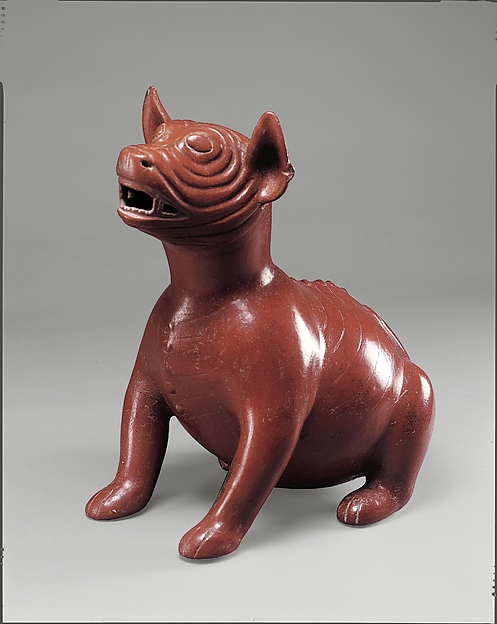 Snarling dog — Colima artist(s)