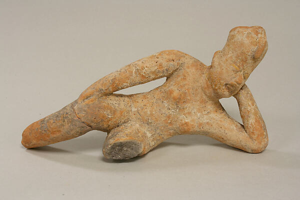 Reclining Ceramic Figure — Olmec