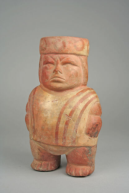 Jar, Fat Figure — Anónimo moche