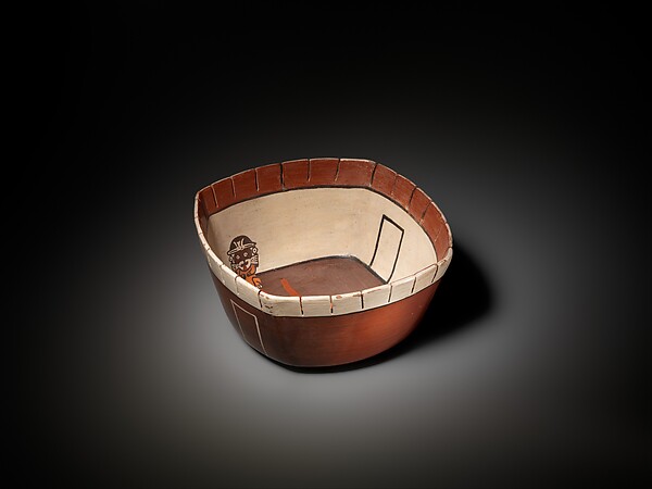 Bowl with a metalworking scene — Nasca artist(s)