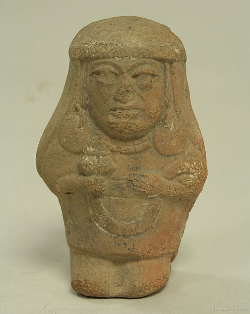 Standing Ceramic Figure — Anónimo moche