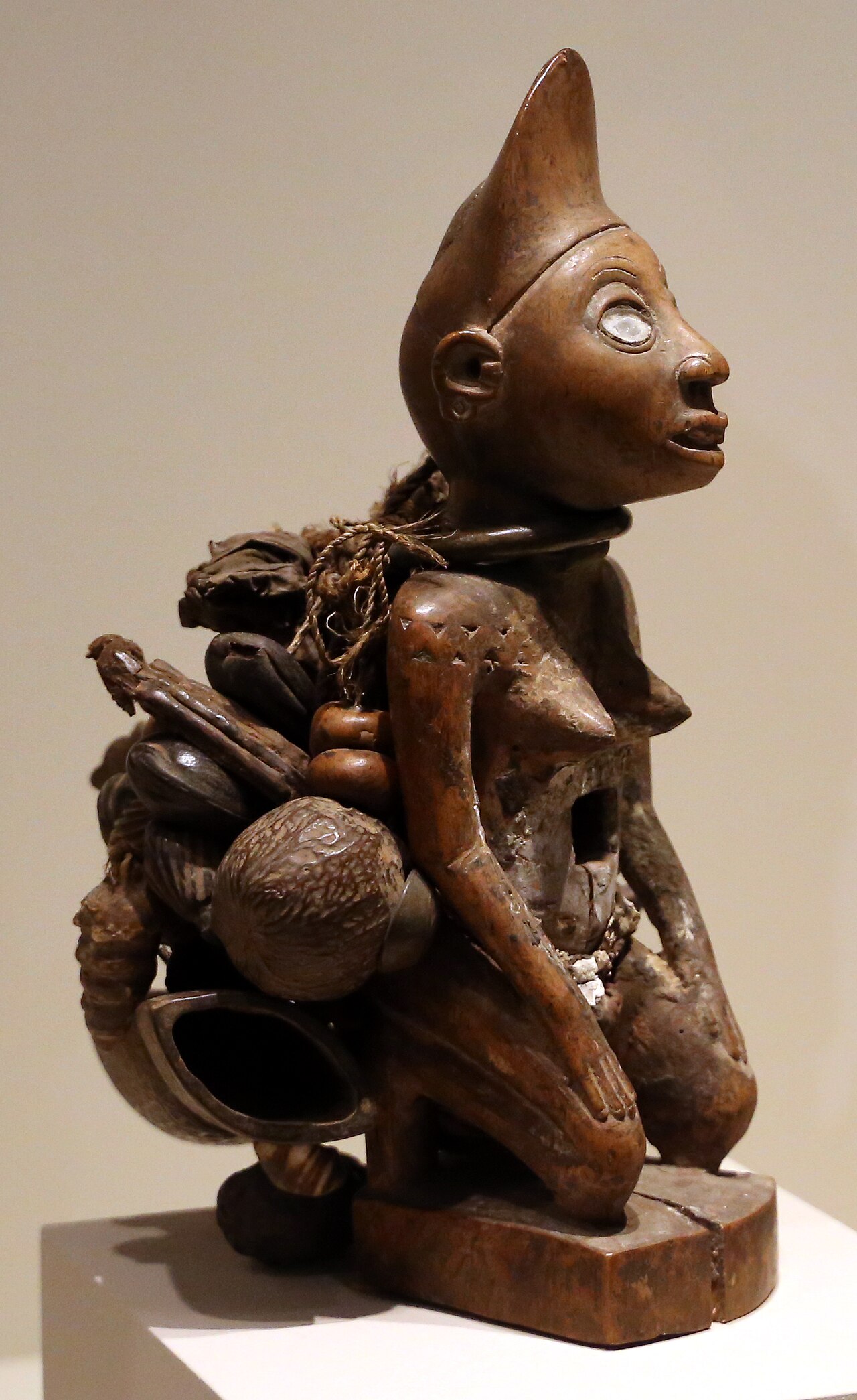 Congo, loango, feticcio nkisi nganga ngombo, xix secolo — Sailko