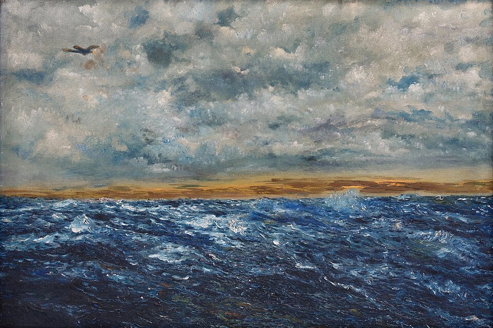 Joaquín Clausell - marina (sin firmar)