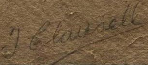 Firma de Joaquín Clausell